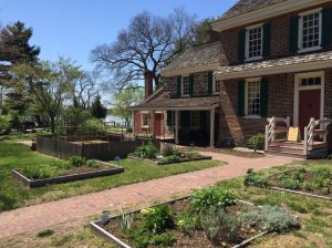 Photo of Whitall House at Red Bank Battlefield via Twitter